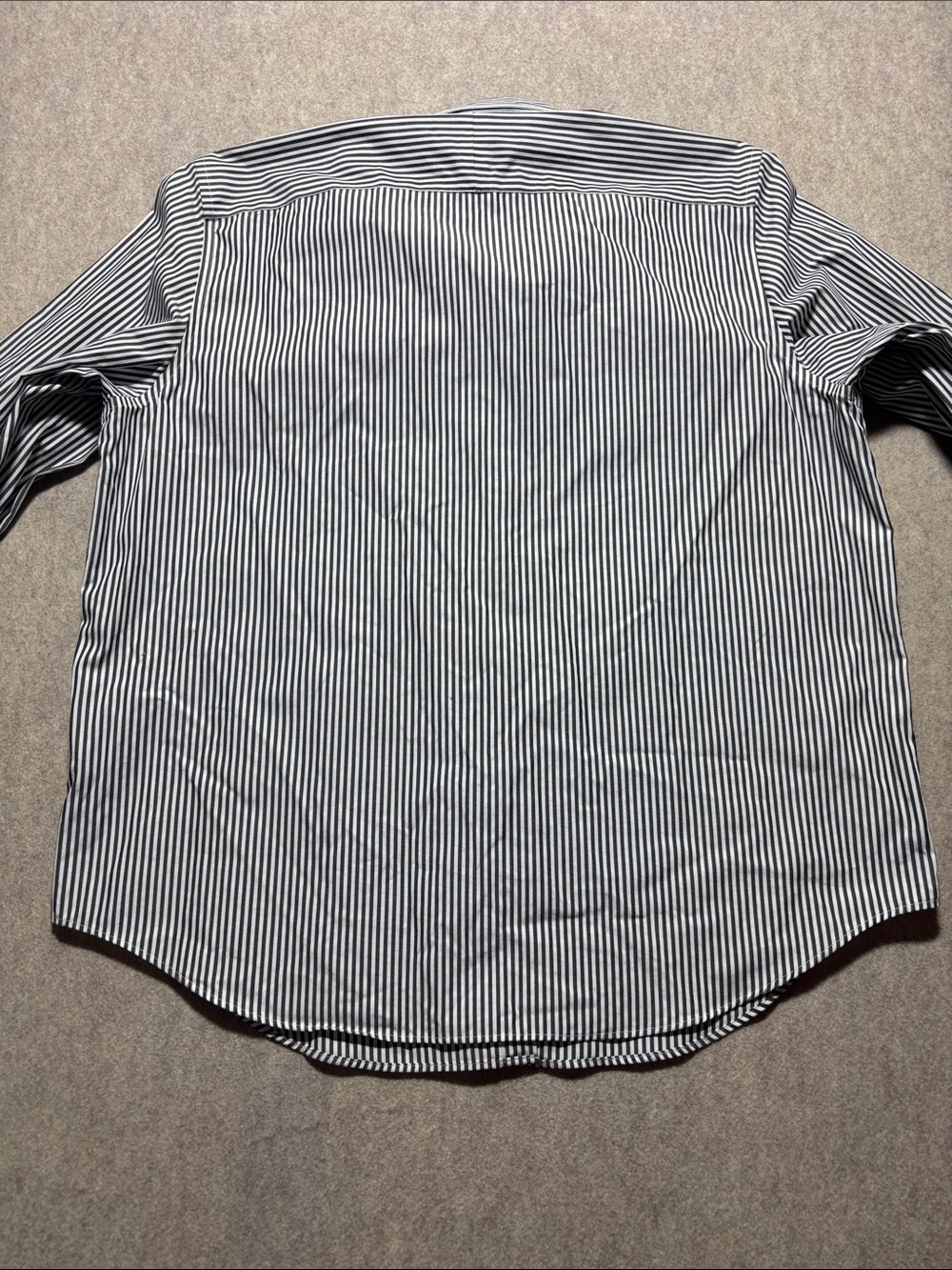 Lauren Ralph Lauren Button Up Shirt Womens sz Large Striped Non Iron (2) - Picture 6 of 7